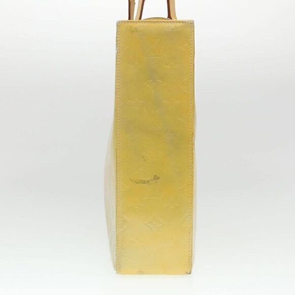 LOUIS VUITTON Monogram Vernis Columbus Tote Bag Yellow - Picture 4 of 15